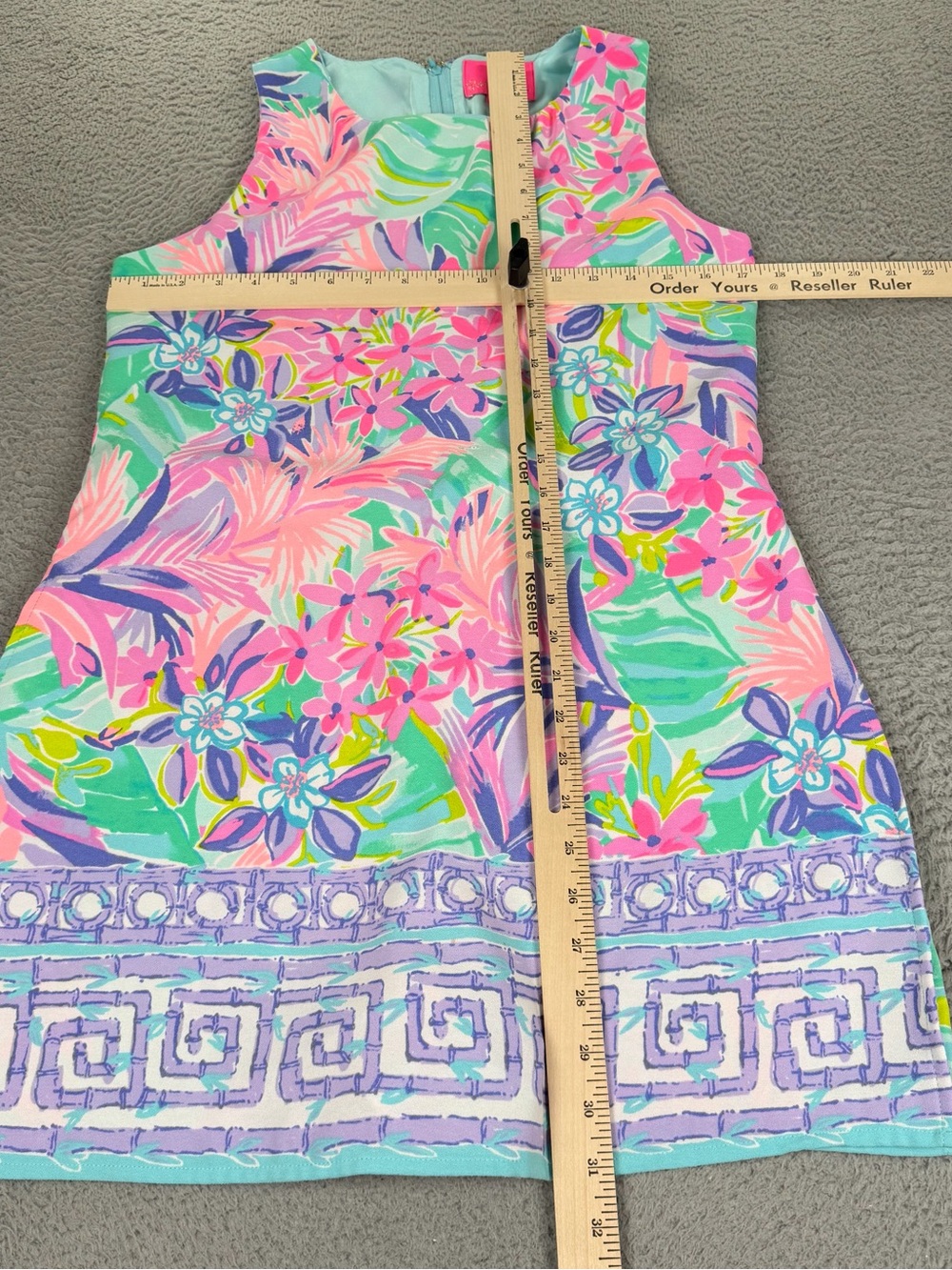Lilly Pulitzer Adalina Romper Dress Womens 6 Multicolor Floral Preppy Casual - Picture 7 of 12
